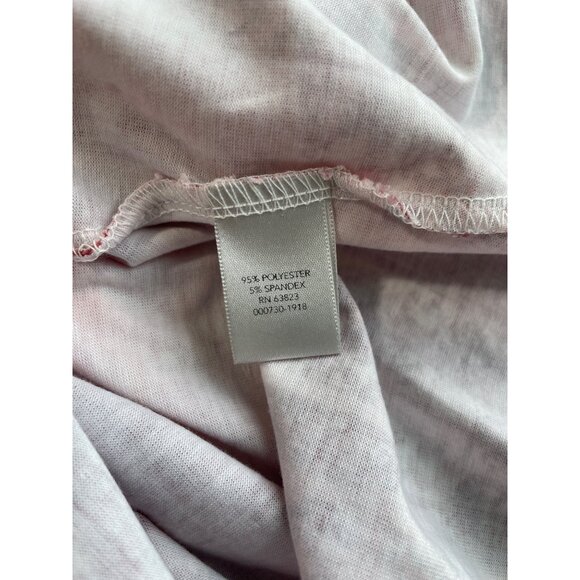 Christopher and Banks Top Size Small Floral Crewneck Short Sleeve Red Boho NEW - Picture 7 of 9